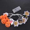 Pumpkin Halloween LED String Lights 1.5/3Meters Atmosphere Lamp Light Halloween Party Props  Home