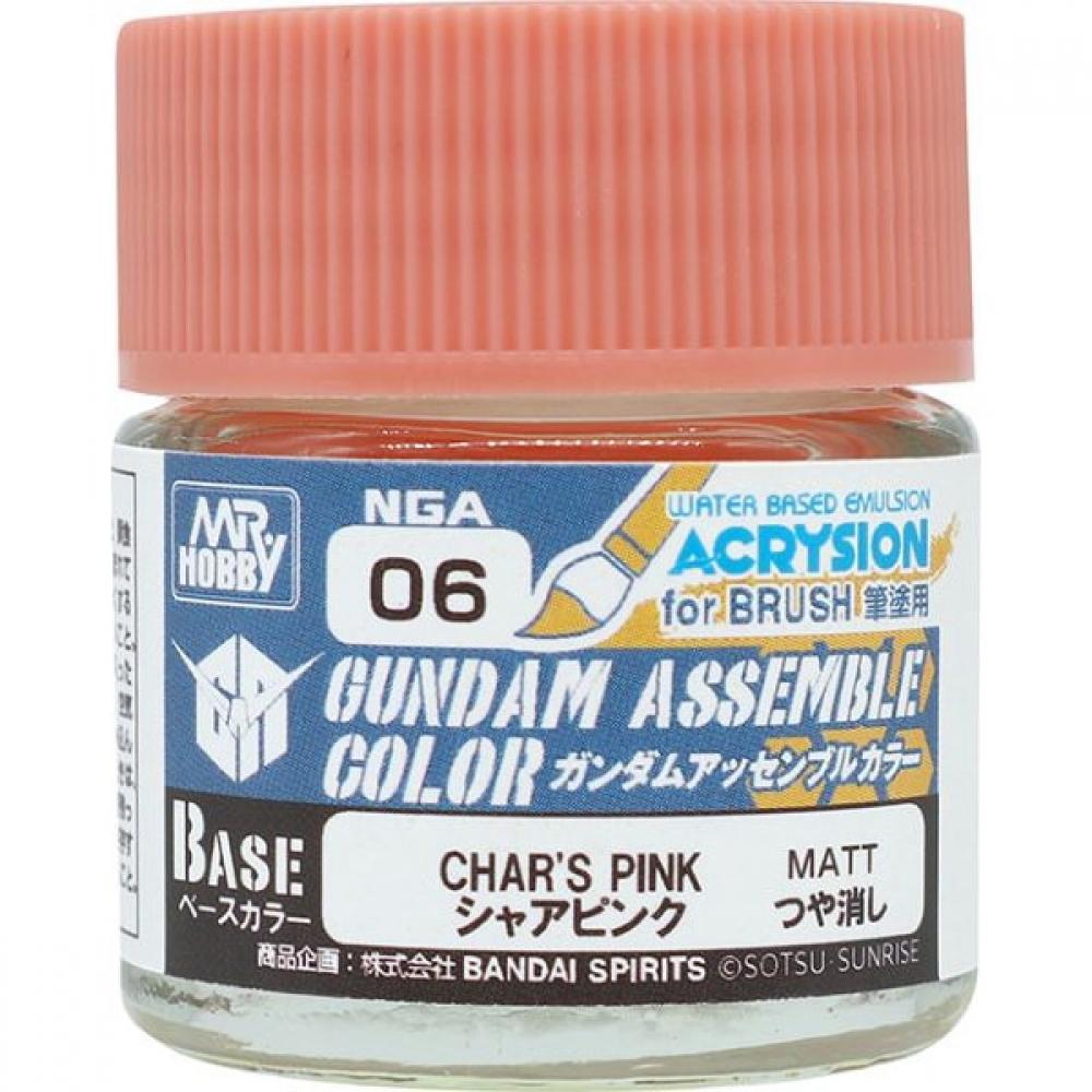 

Gsi Creos Gundam Assemble Color Base Color Series 10ml Char Pink