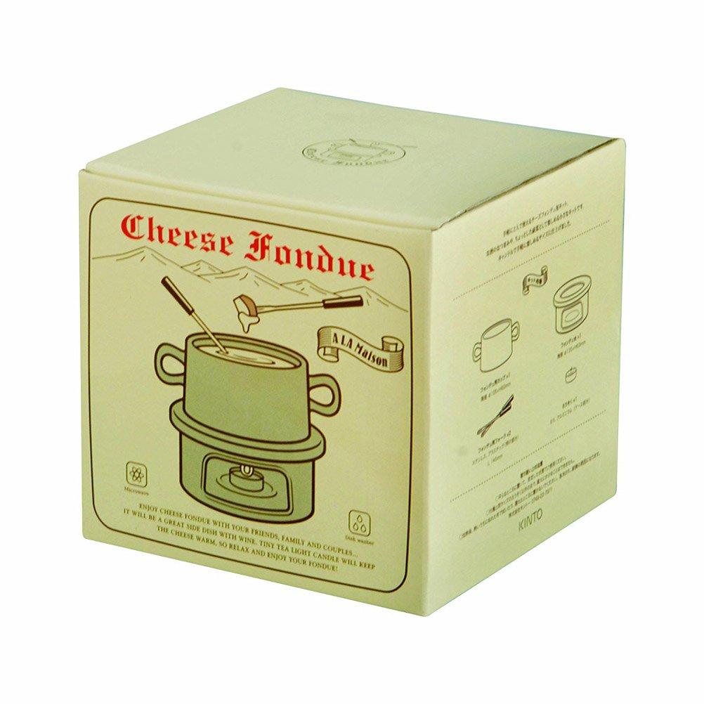 Kinto Cheese Fondue Set S 36360 Red (KINTO)