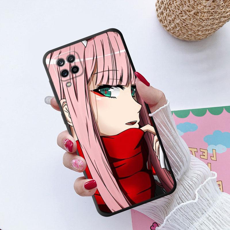 Case For Samsung Galaxy A10s A02 A01 A50 A02s A10 A20e A03 Core A04 A03s A04s Cute Anime Zero Two Darling In The Franxx Cover