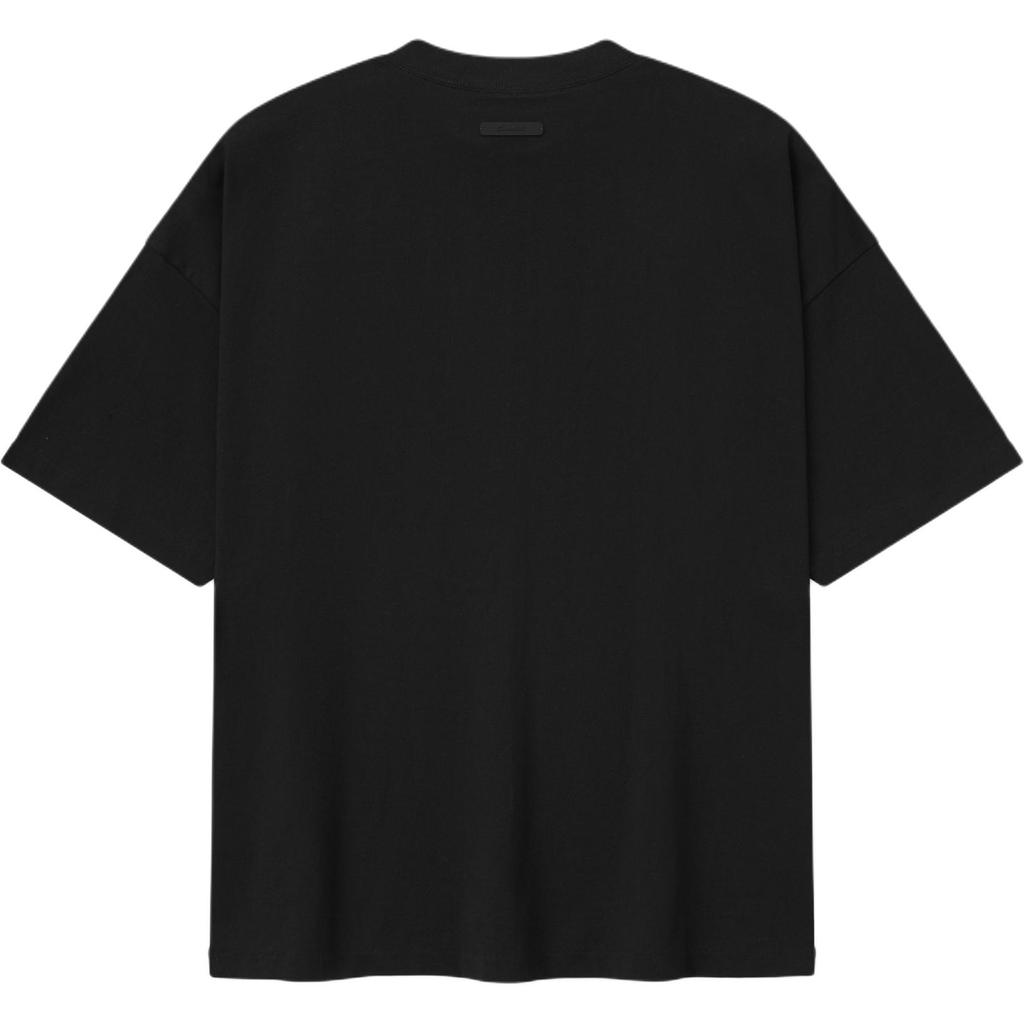 Fear Of God Essentials SS26 Signature 90s Short Sleeve Tee Unisex Tops Black 125SP264591F