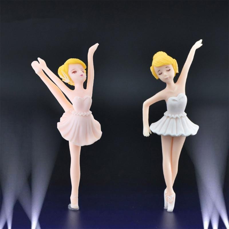 62KD Dancing Ballet Girl Figurine Mini Decorative Restaurant Bar Dining Table Party