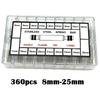 8-25mm Watch Band Strap Barrette Link Pins Watch Repair Link Pins Tool Set Professional Tool Accessories Watch Pin Removal Tool