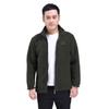 Men's Plus Size Fleece Jacket: Loose Fit for Middle-aged and Elderly, Perfect for Autumn and Winter