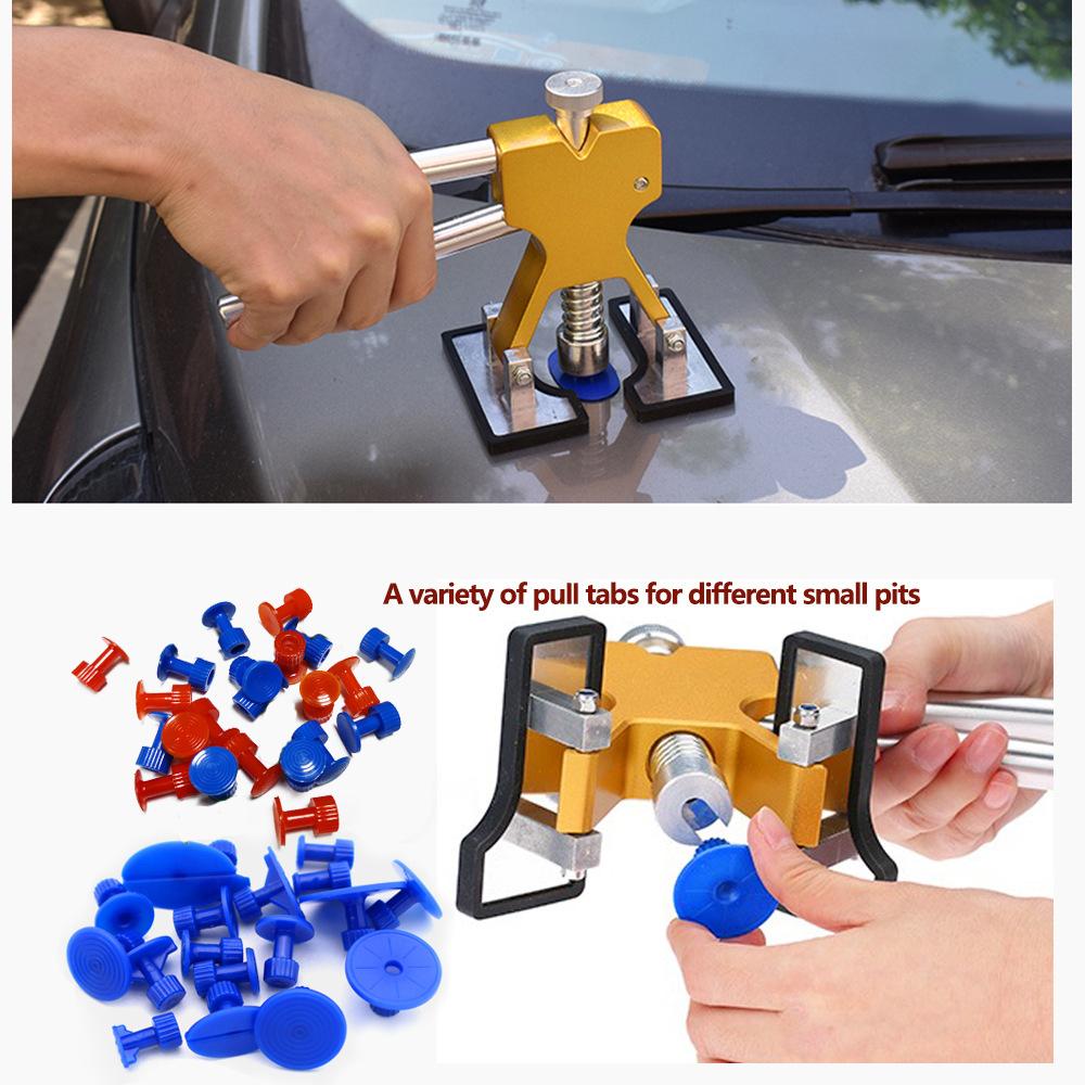 New Width Golden Lifter Dent Puller Remover Auto Body Suction Cup Paintless Repair Auto Dent Removal Tool Kits