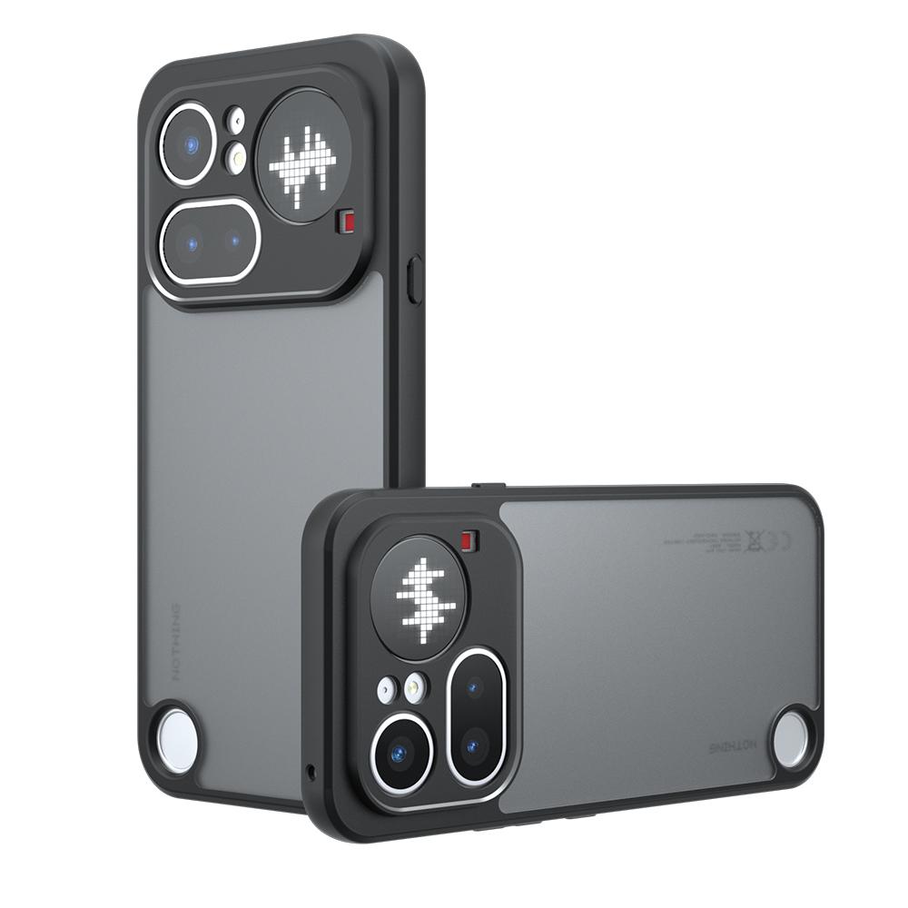 

Для Nothing Phone4A Чехол-бампер Super Protection Мягкий Прозрачный Матовый Задняя крышка Для Nothing Phone4A Pro 5G Чехол для телефона For Nothing Phone4A чёрный