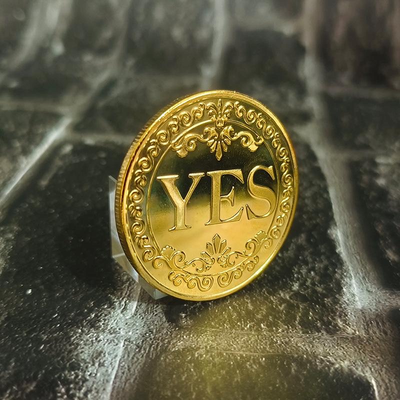 Ancient Bronze 3D Relief Decision Coin - Commemorative Skull and Angel Metal Craft Coin Collection