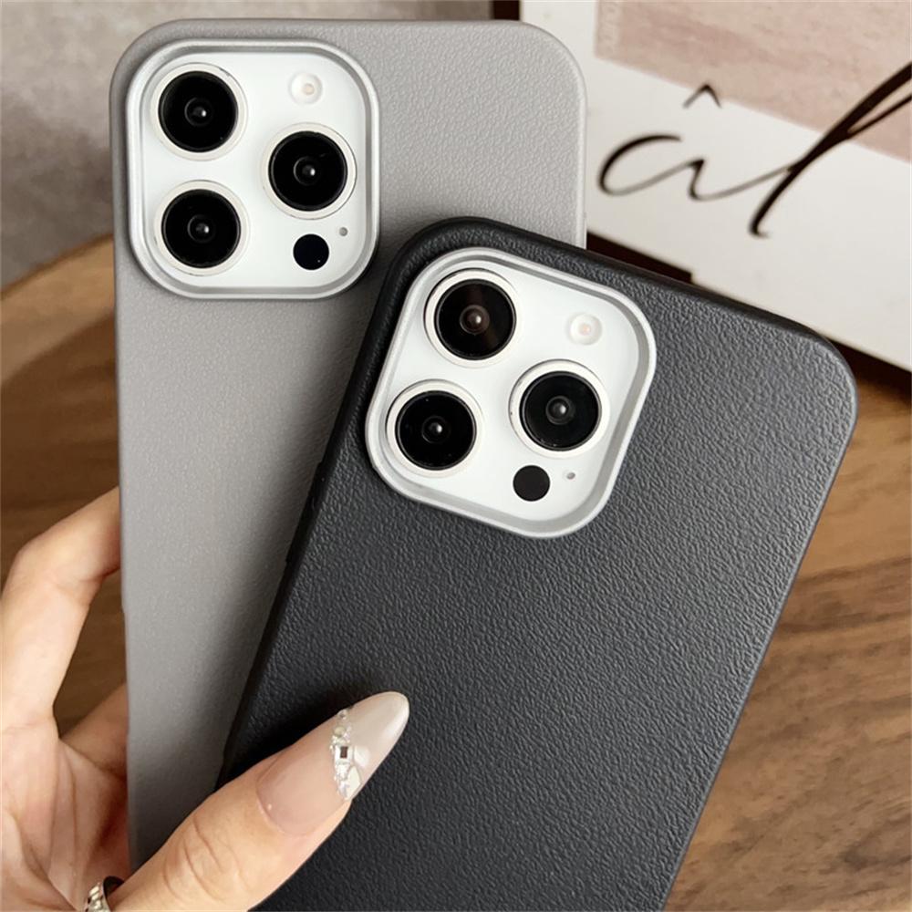 Leather Magnetic Phone Case For iPhone 16 15 14 13 12 11 Pro Max 15 16 Plus Cases For MagSafe Wireless Charging Shockproof Cover
