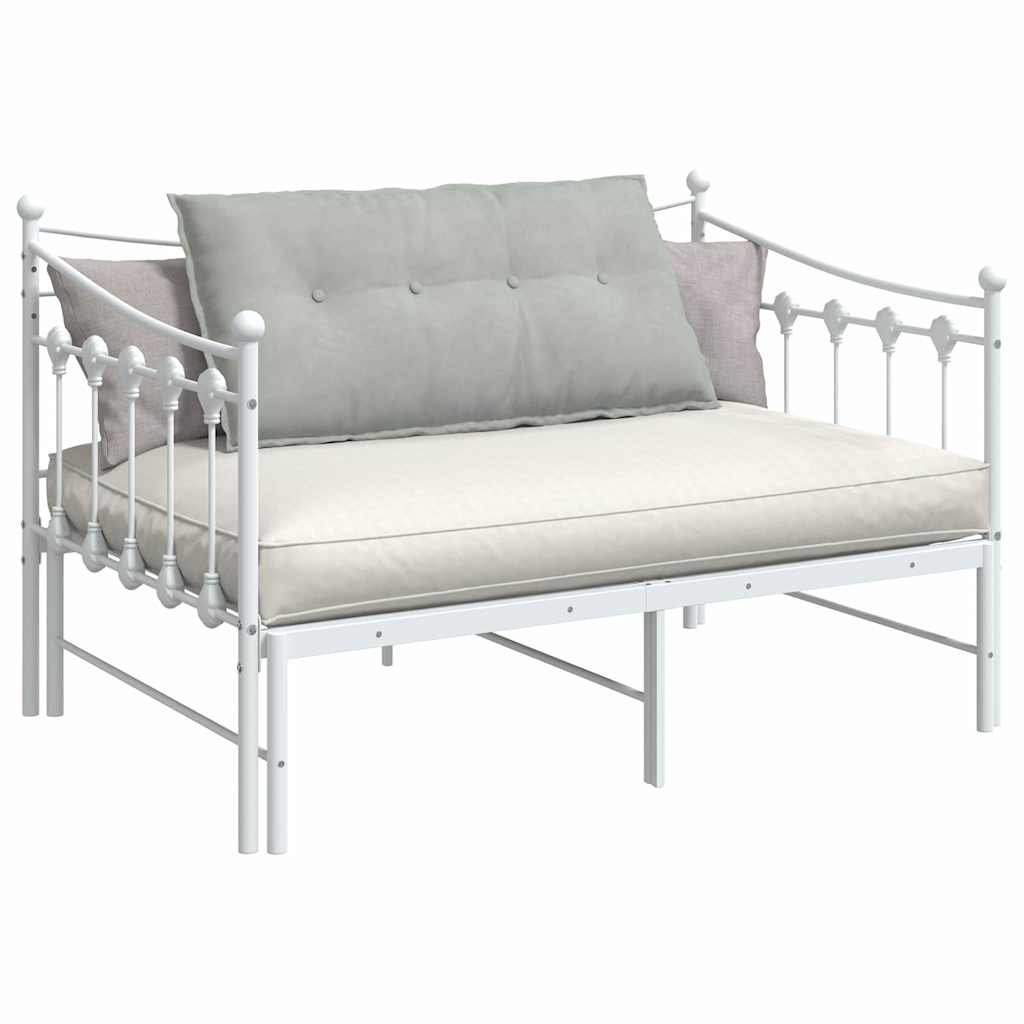 Back Cushion Light Grey 100 x 50 cm Cord Fabric