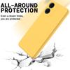 For Motorola Moto G04s 4G/G04 4G Case Liquid Silicone Scratch-proof Protective Shell with Handy Strap