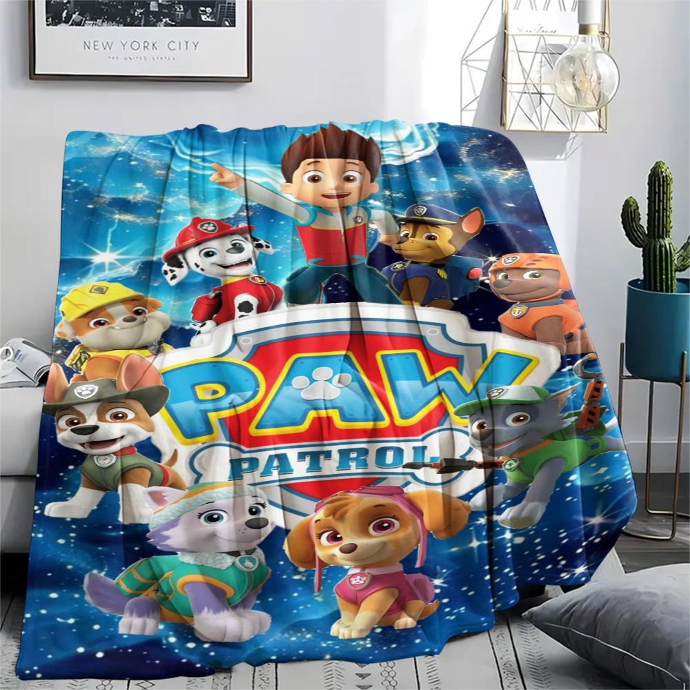Paw Patrol Space Heroes Blanket Blanket Sofa Blanket Outdoor Plush Blanket Office Rest Blanket Machine Washable