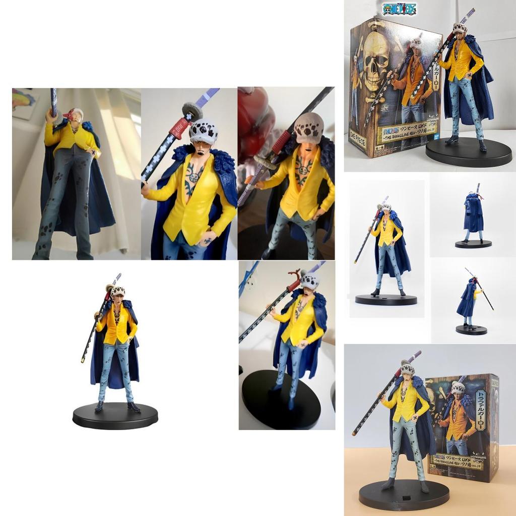 6.69'' One Piece Trafalgar Law Anime Pvc Action Doll Model Toy Gift Decor