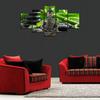Wall Art Modern Pictures Home Decor 5 Panel Bamboo Buddha Living Room Canvas HD Print Cuadros Painting Modular Poster  No Frame
