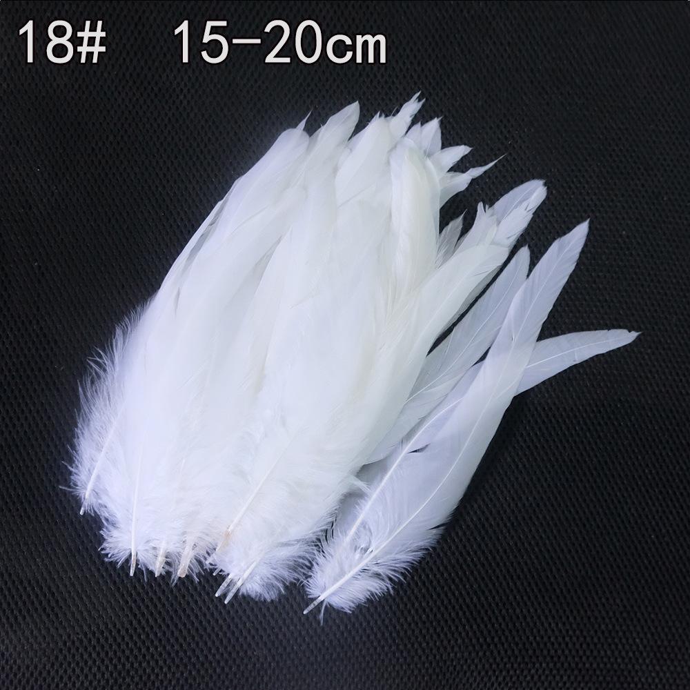Weiße Feder Kollektion: DIY Handgemachte Bekleidungsaccessoires mit Gänse- und Truthahnfedern