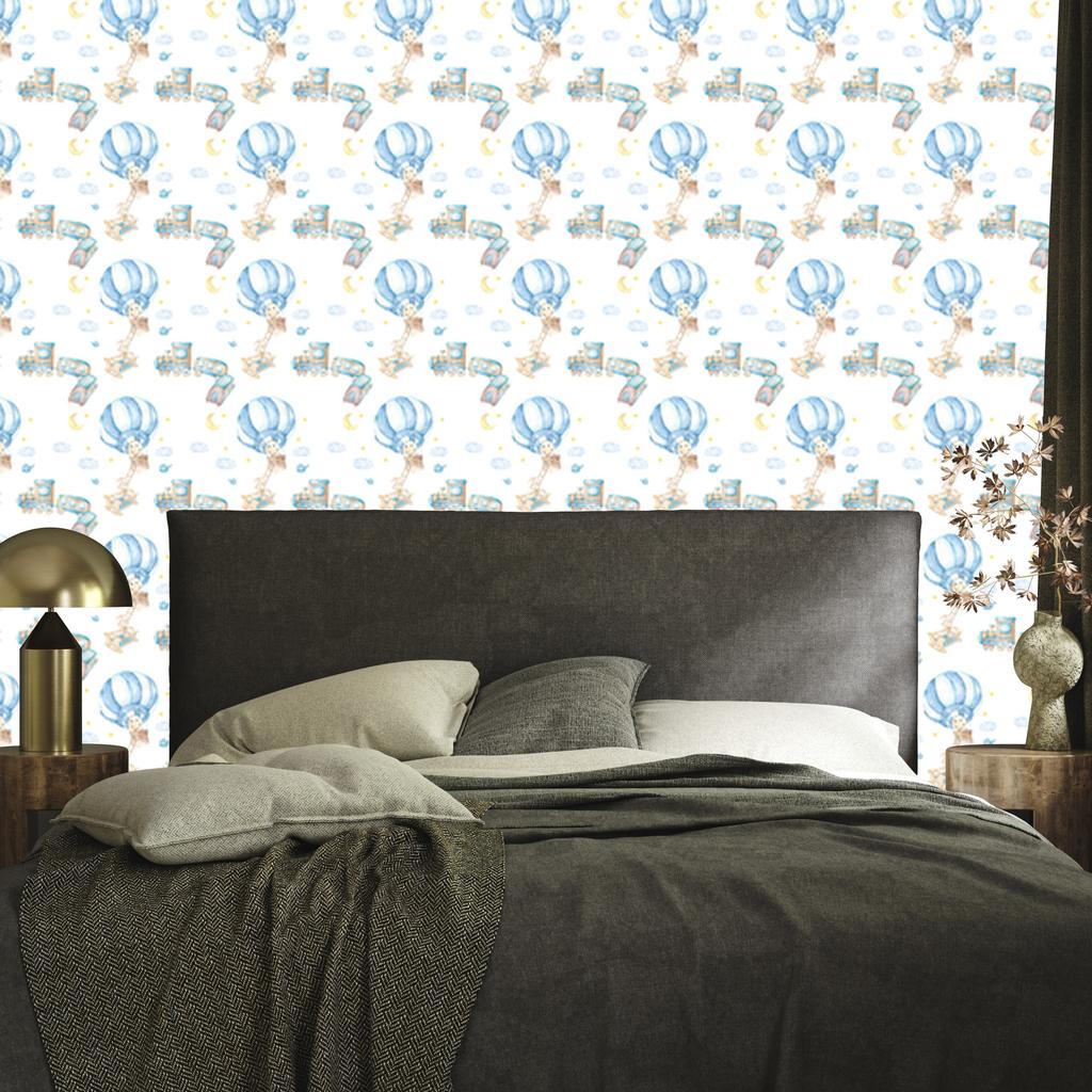 Balloons wallpaper for living room and bedroom 50x1000