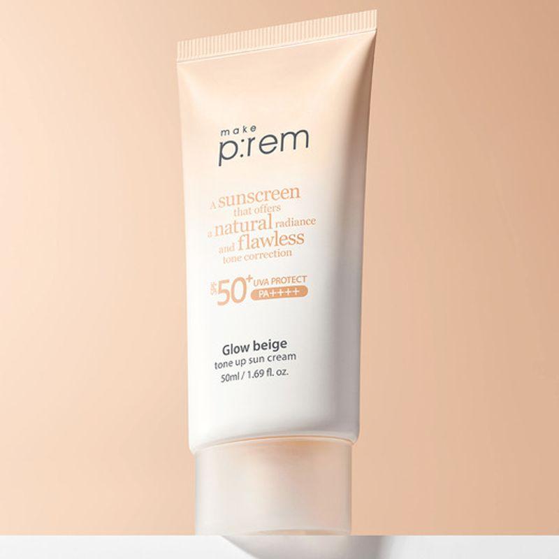 Glow Beige Tone-Up Sonnencreme 50ml