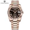 PAGANI DESIGN Low-Key Luxury Men Mechanical Watch Niche Couture Daily Wear Stainless Steel Sapphire Date/Week Display Dive Watch