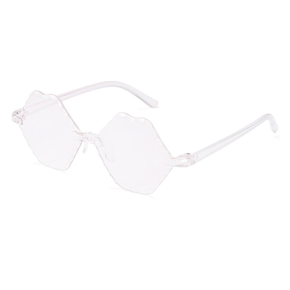 Fashion rimless Kids Sunglasses Boys Girls lips Sun Glasses Classic Children Eyewear Lentes sunglasses for female male