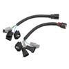 LED Headlight Wiring Harness Plug and Play Adapter Cable Accessories Replacement for Tacoma 2016‑2020