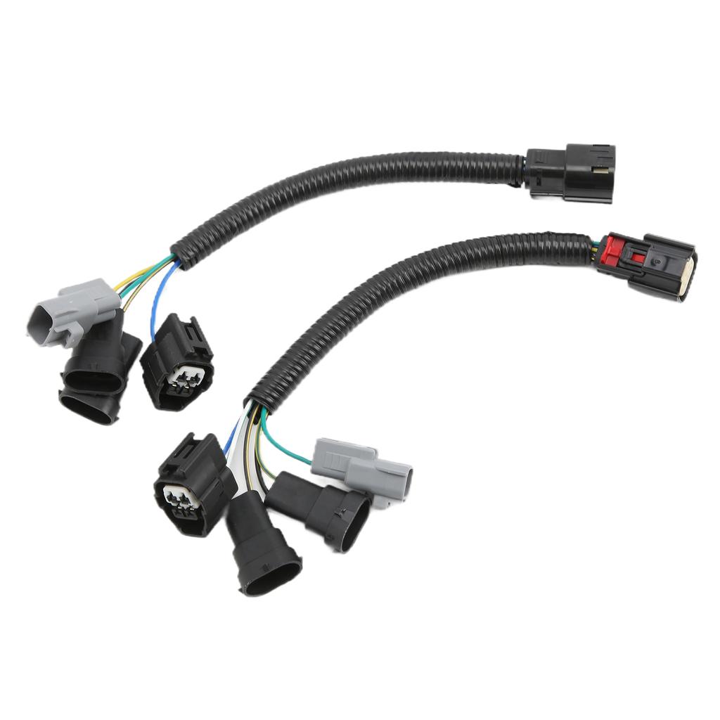 LED Headlight Wiring Harness Plug and Play Adapter Cable Accessories Replacement for Tacoma 2016‑2020