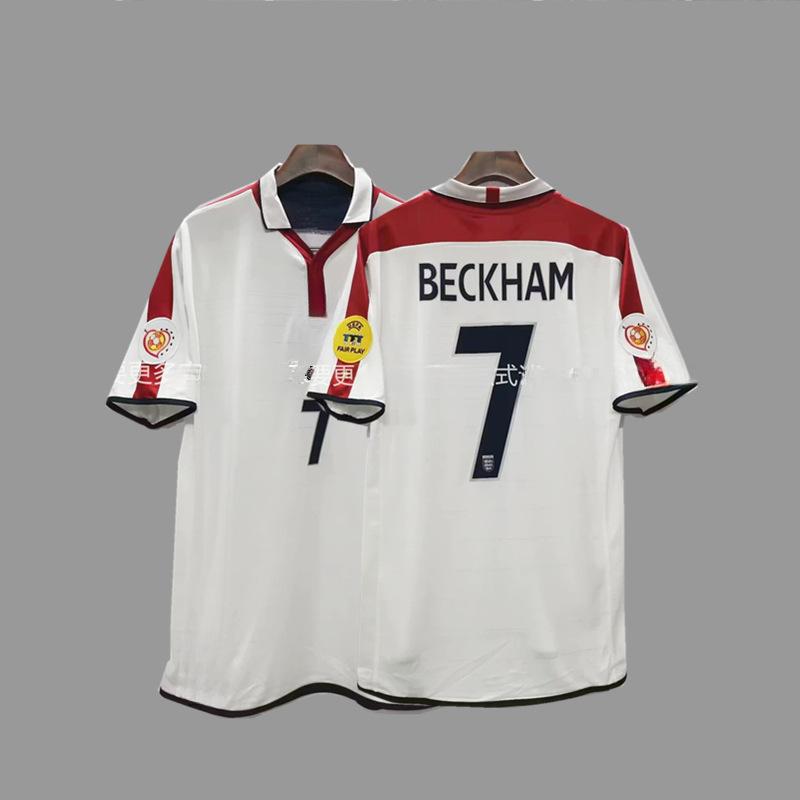 Brazil, England, Germany national team, Barcelona Royal M Club, retro nostalgic replica Thai football jersey S