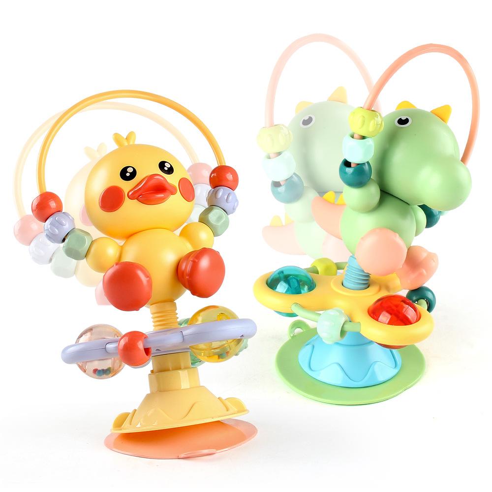 Source Infant Table And Chair Suction Cup Dining Table Rattle Grasp Soothing Toy Baby Toothpaste Rattle
