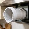 Plastic Mobile Air Conditioning Deflector Vents Hose Connector for Reliable Pipe Attachment and Convenient Maintenance In Bedroom Living Room and