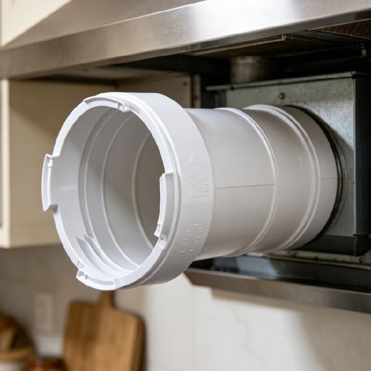 Plastic Mobile Air Conditioning Deflector Vents Hose Connector for Reliable Pipe Attachment and Convenient Maintenance In Bedroom Living Room and