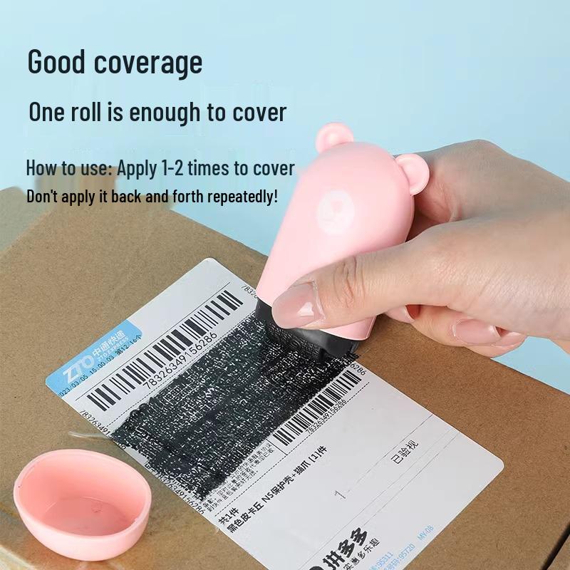 Pieczątka Prywatności w Kolorze Makaronika: Długopis zaciemniający zapobiegający wyciekom do bezpiecznej eliminacji informacji