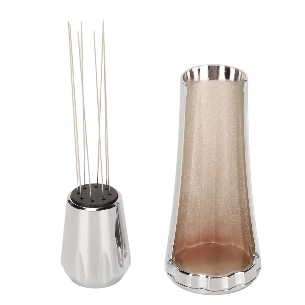 Stainless Steel Coffee Powder Stirring Tool Coffee Stirrer Distribution Tool for Home Kitchen Dinning Room