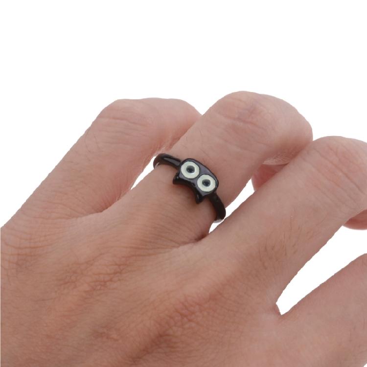 Cat Big Eye Monster Rings Love Student Hand Decoration Gift Fashion Jewelry