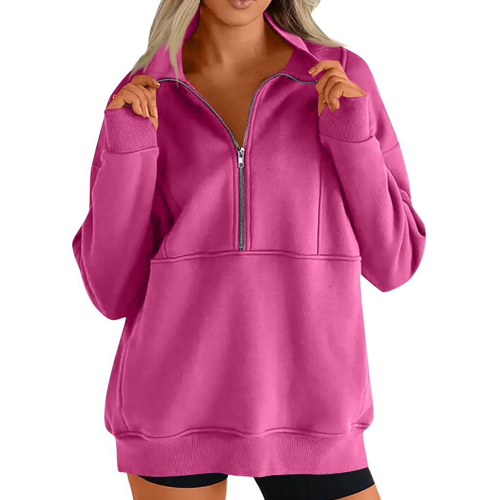 Womens Casual Long Sleeve Drawstring Sweatshirt Pullover Tops Loose Oversized Clothes