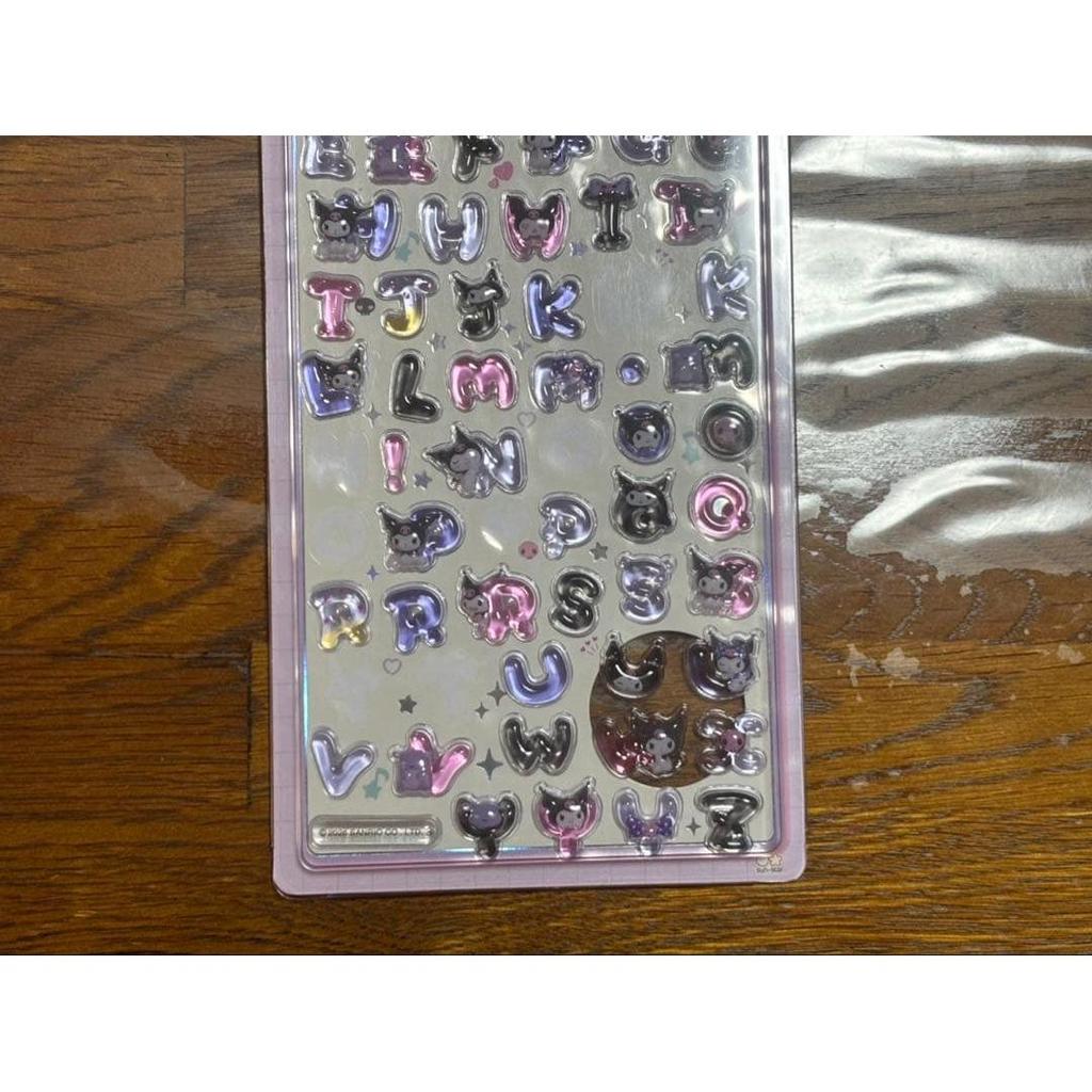Used Sanrio Bonbon Drop Sticker Moji Character Bondro Kuromi Some Parts Are Missing
