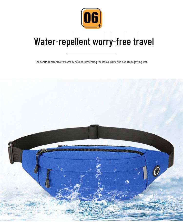 Unisex Solid Color Crossbody Chest Bag: Stylish, Versatile, Lightweight, Casual, and Ideal for Outdoor Sports.