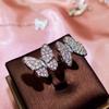 2021 Style, Butterfly Zircon Celebrity Three-piece Jewelry Set
