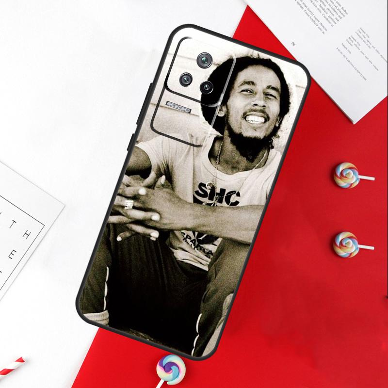 Bob Marley Quotes Rasta Reggae Cover For Xiaomi 13T 11T 12T 14T Pro 13 14 15 Ultra POCO X7 Pro X3 X5 X6 F5 F6 M6 Pro Case