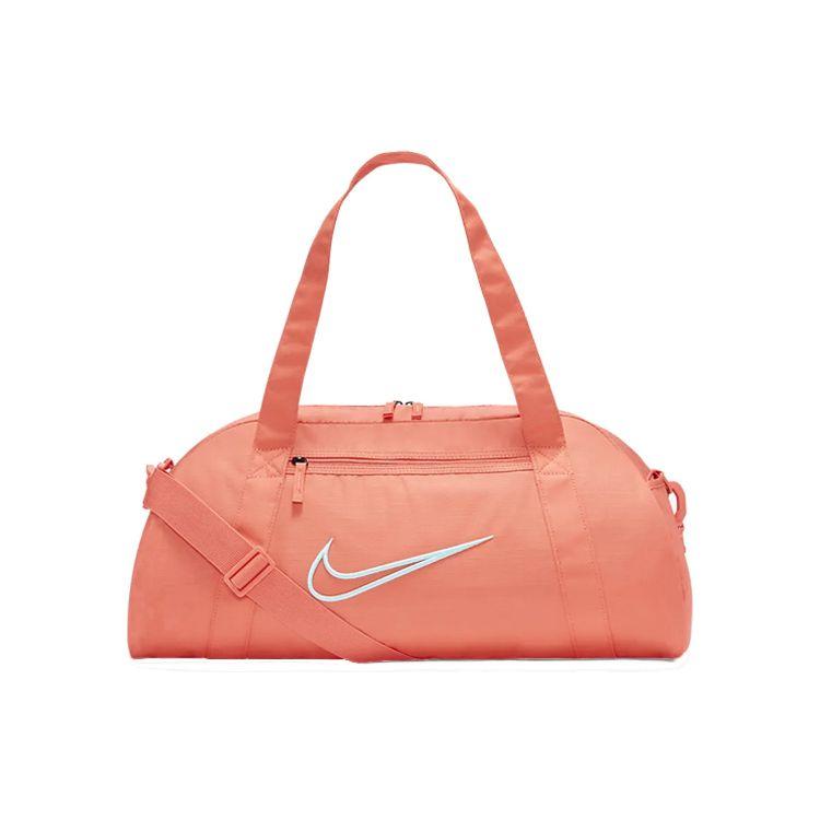 Nike Gym Club Basic Logo Large Capacity Sports Training Duffle Bag Unisex Duffle Bag Orange Bright-Orange DA1746-814 Orange/Bright Orange