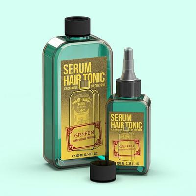 Sérum Tonique Capillaire 300mL Ensemble Spécial (+100mL, Bouchon Tonique)