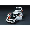Jozen Cast World Light & Sound Series Honda Civic Type R White JDC6035-WH
