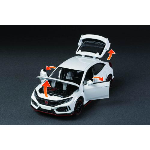 Jozen Cast World Light & Sound Series Honda Civic Type R White JDC6035-WH