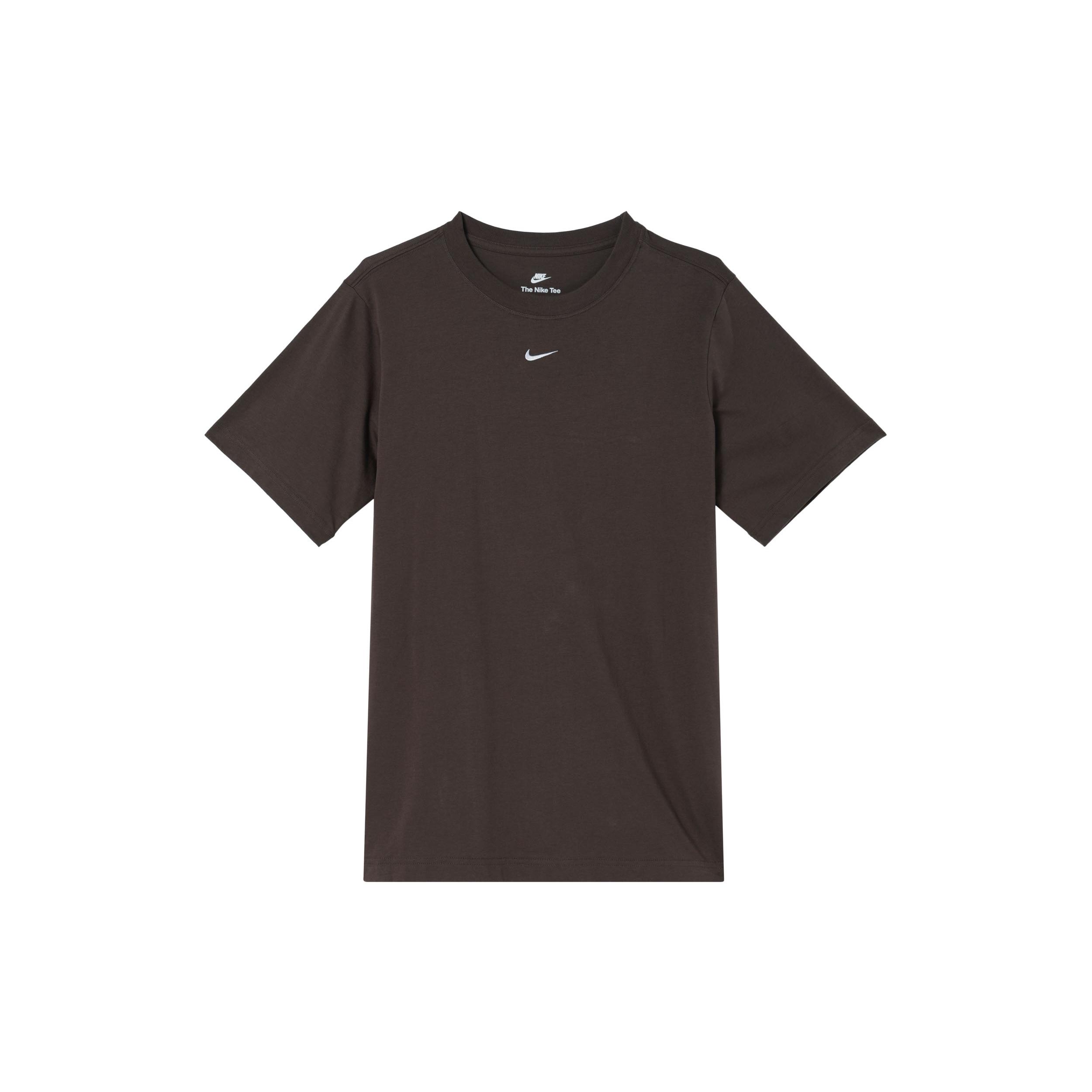 

New Nike T Shirt Women s Baroque Brown FD4150-238 S