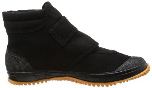Fukuyama Rubber's Classic Mid-cut Work Shoes, "Oyakata Tora-san 6," In Black, Size 25.5cm, Perfect for Everything from Farming To Construction.