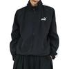 PUMA Jackets Men's Black Stand Collar Moderate Other (Unisex) Jackets 532559 01