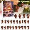 Dachshund Dog Advent Calendar 2025 24 Days Christmas Countdown Calendar with 2D Acrylic Hanging Dachshund Ornaments for Xmas Tree Decor