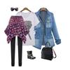 Premium Quality Plus Size Casual Women's Denim Jacket With Classic Timeless Design