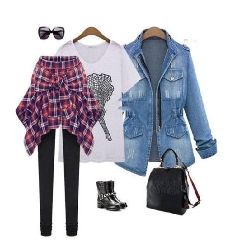 Premium Quality Plus Size Casual Women's Denim Jacket With Classic Timeless Design
