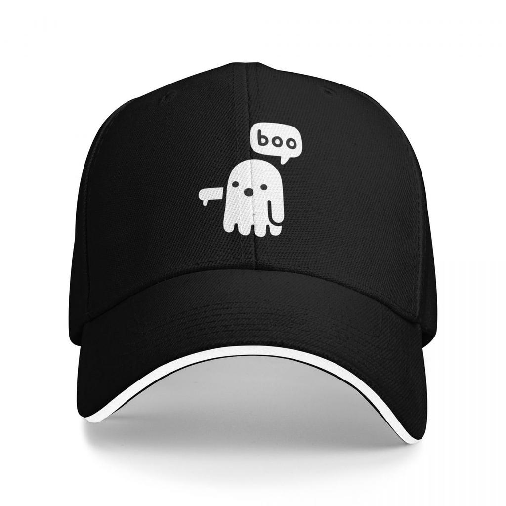 Ghost Of Disapproval BOO Baseballkappen Snapback Baseballmützen Atmungsaktiv Lässig Casquette Outdoor Unisex