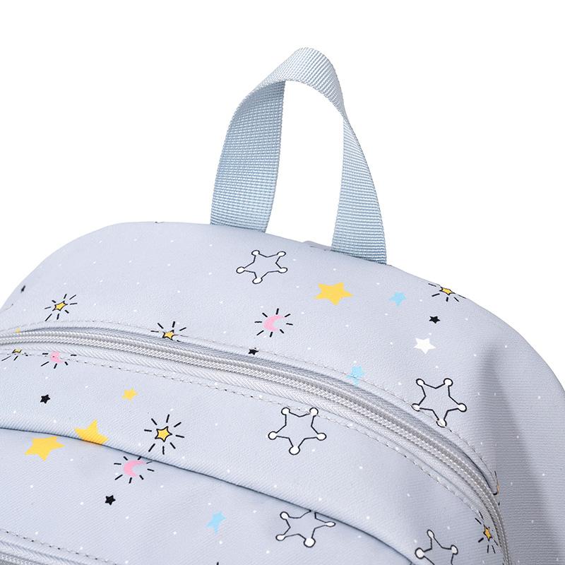 Large Capacity Backpack Printed Student Schoolbag Lightweight Backpack