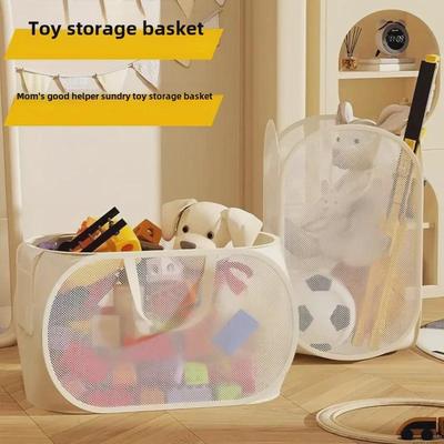 Faltbarer grenzüberschreitender Wäsche- und Aufbewahrungskorb für Kleidung und Spielzeug