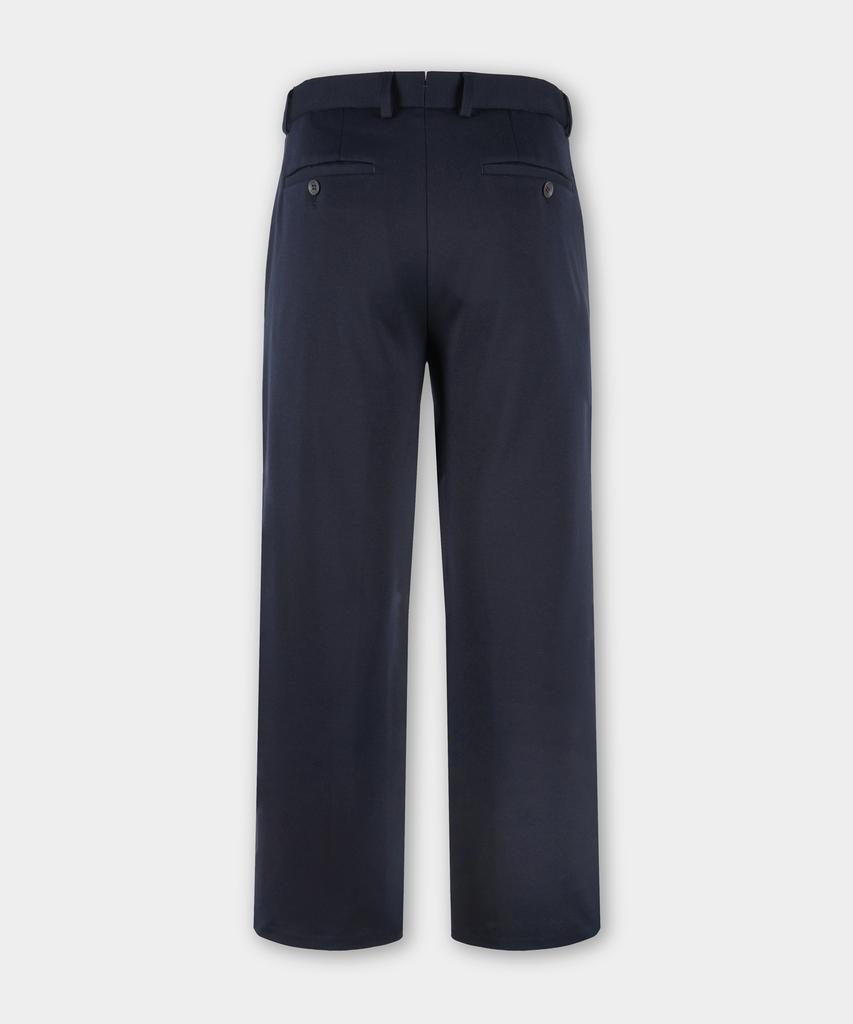 BIRBANTE Comfort Stretch S.L Fit Setup Slacks - Dark Navy